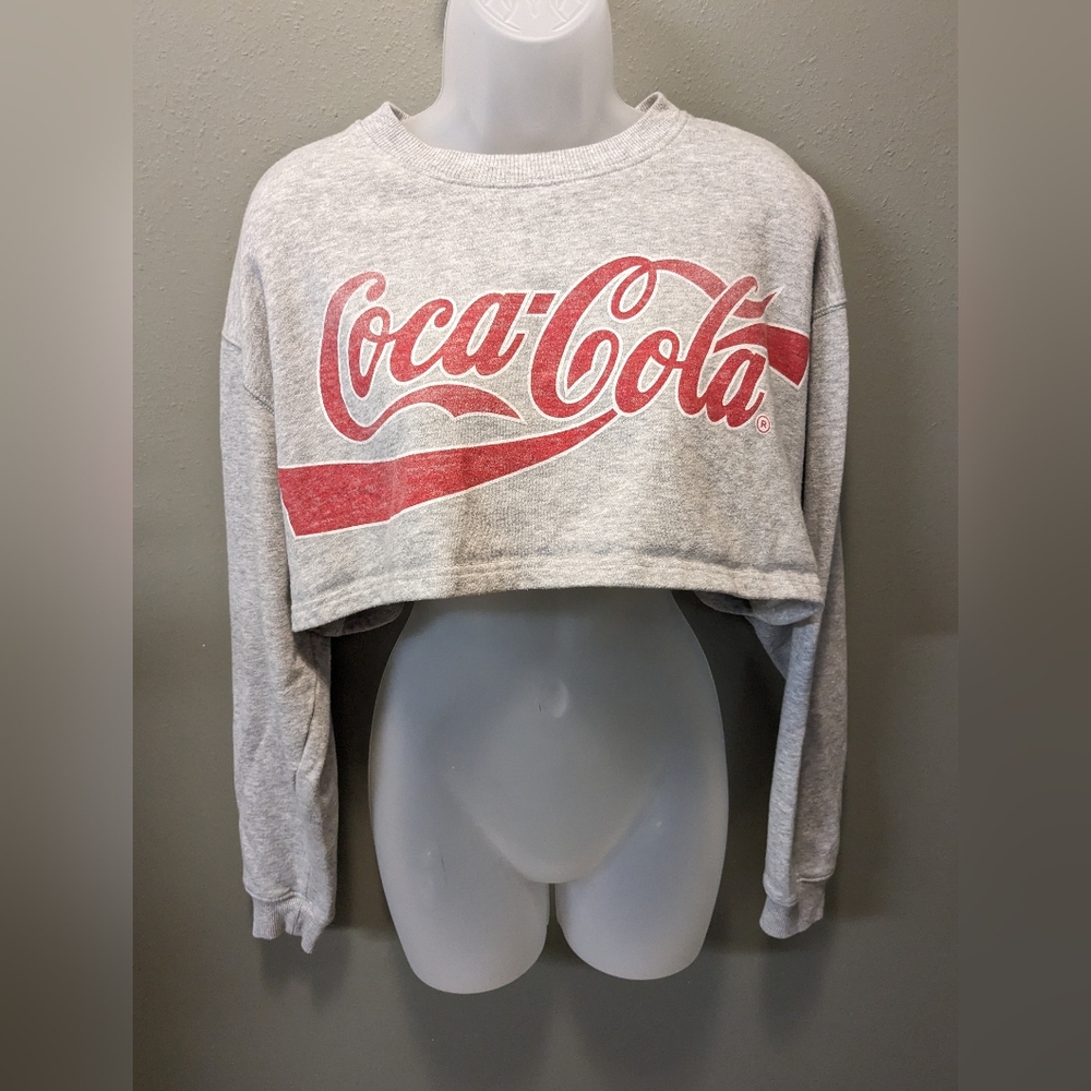 Coca-Cola cropped sweatshirt